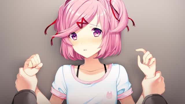 Doki Doki Literature Club Okay Everyone (Natsuki)