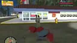 Loquendo - GTA San Andreas McDonalds Vs Bob Esponja, Don Cangrejo, Patricio y Calamardo