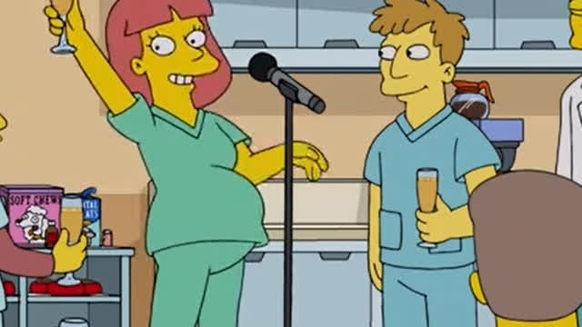 #174 - The Simpsons - Hospital Worker