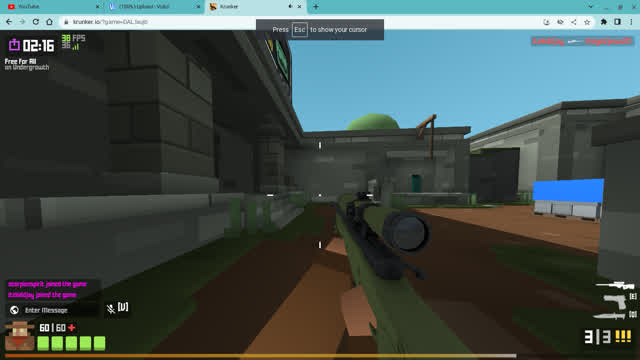 Krunker.io Gameplay