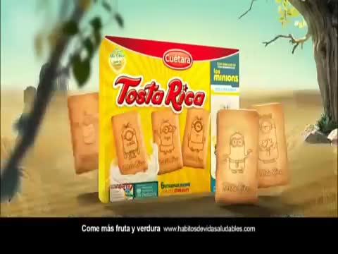 Tosta Rica_ Los Minions (Anuncio de Cuétara)