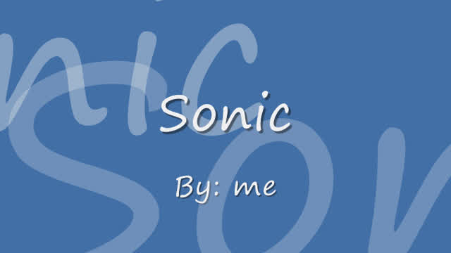 Sonic x Luis Miguel