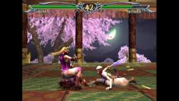 Rena from Higurashi in Soul Calibur 3