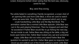 Creepypasta: Little Bear and the Big Red Book