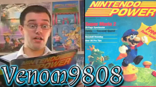 Angry Video Game Nerd Calls Nintendo Power - Prank Call