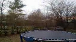 Trampoline time-lapse