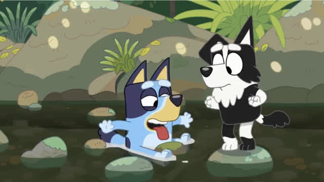 Bluey S1E29 The Creek