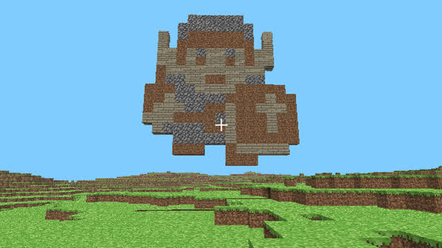 Link on Minecraft!!