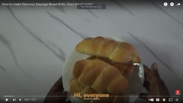 Effortlessly make tasty sausage bread rolls with this easy recipe!