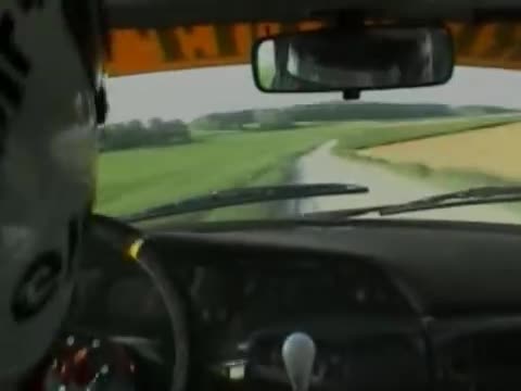 Rally crashes