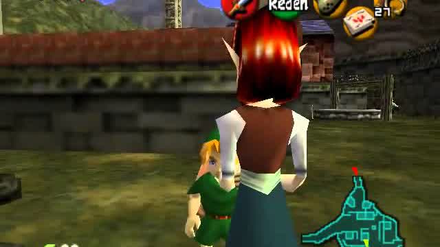 Lets Play The Legend of Zelda Ocarina of Time Master Quest (German) 10 Fang das Huhn