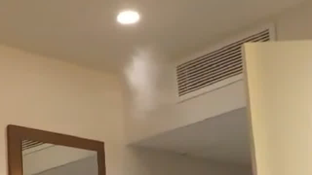 someone's vaping in the fucking vent