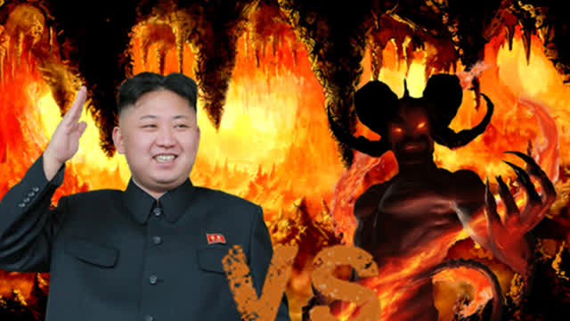 EL DIABLO VS KIM JONG UN EPICAS BATALLAS DE RAP DEL FRIKISMO(HALLOWEEN ADELANTADO POR 1 DIA)