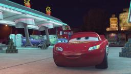 Who scared Lightning McQueen