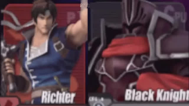 Smash Project M EX Remix Richter Vs Black Knight (Test Recording)