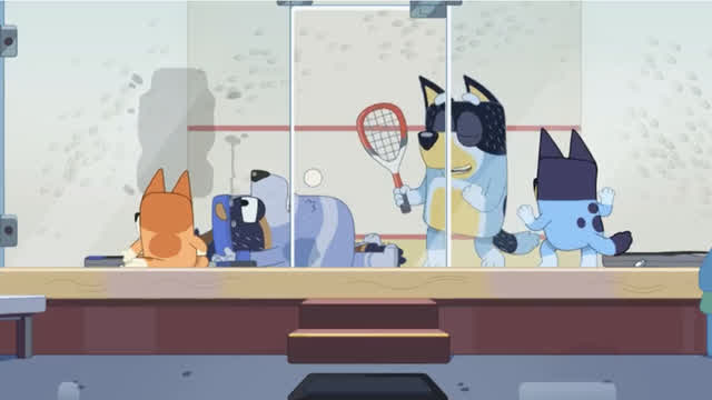 Bluey S2E4 Squash