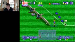 Andrew Plays International Superstar Soccer Deluxe for the Super Nintendo