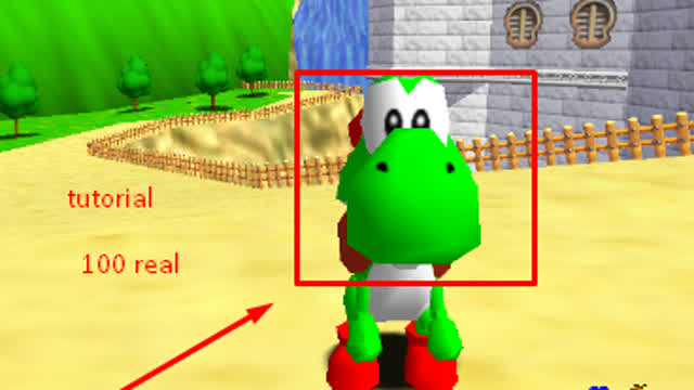 como desblokear a yoshi en mario 64