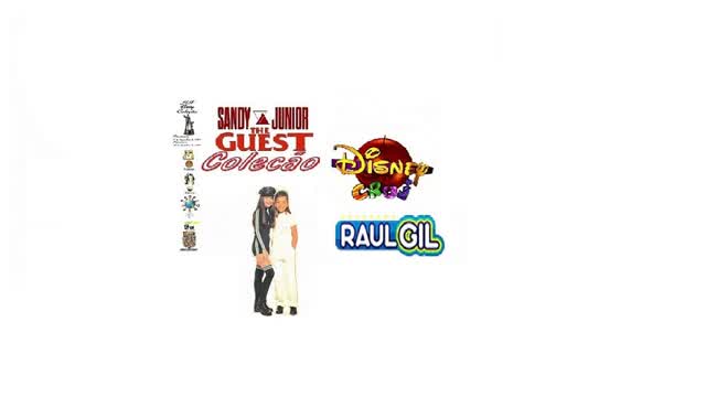 SANDY & JUNIOR _ NA DISNEY CLUB & PROGRAMA RAUL GIL