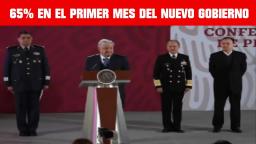 CON AMLO REPUNTAN 65% EJECUCIONES EN EL PRIMER MES