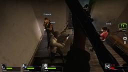 Left 4 Dead 2 (BloodHarvest) so idiota no time