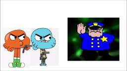 Gumball and Darwin Kills VidLiiTrollPolice