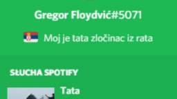 SERBIAN WAR CRIMINAL GREGOR FLOYDVIC??? (REAL)