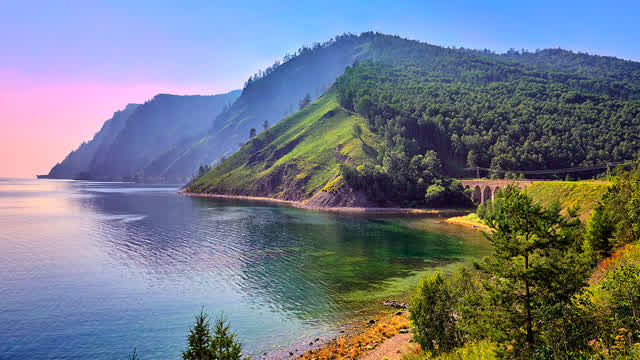 Meanwhile, on Lake Baikal...