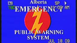 Alberta Emergency Public Warning System - Dr Eggman's Twitter Announcement - July 2009