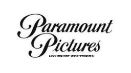 Paramount Pictures logo History (1912-Present)