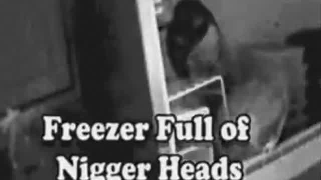 FREEZER FULL OF NIGGER HEADS