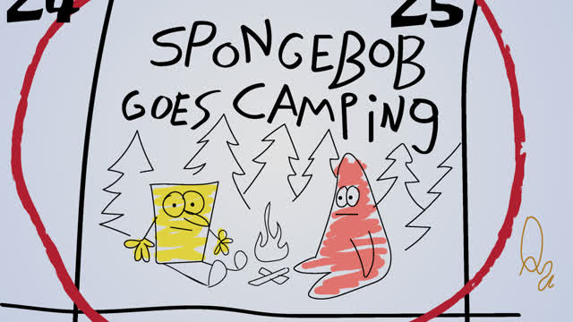 [YTP] Spongebob goes to Camping (Trudermark)