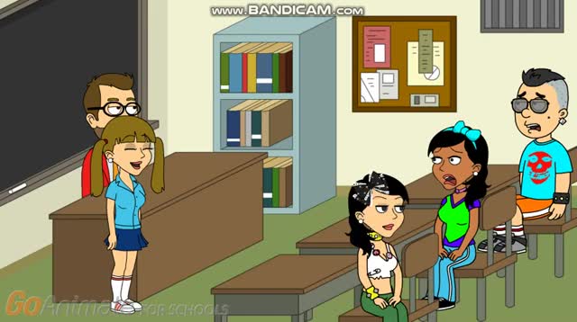 Lucy McCall's First Day At Springfield High School