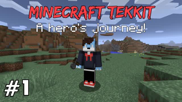 Minecraft Tekkit: A hero's journey! Ep-1