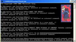 Drew Pickles Goes To The Microsoft Windows Command Window