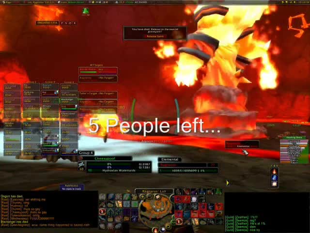 The Most Dramatic Ragnaros Kill... EVER