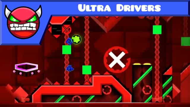 Geometry Dash - Ultra Drivers by LazerBlitz (Hard Demon)