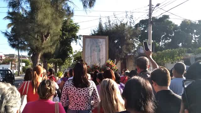 Recorrido de la procesión de Nuestra Señora de Guadalupe en Mazatlán, 12 de diciembre de 2024 03