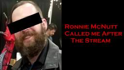 "Ronnie McNutt Called Me After The Stream" Creepypasta