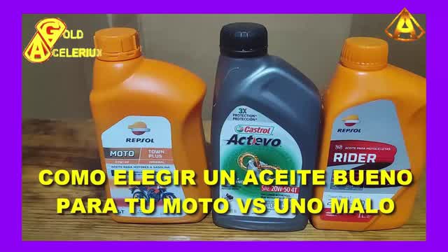 #ACEITES BUENOS PARA  #MOTO, #GOLDACELERIUX