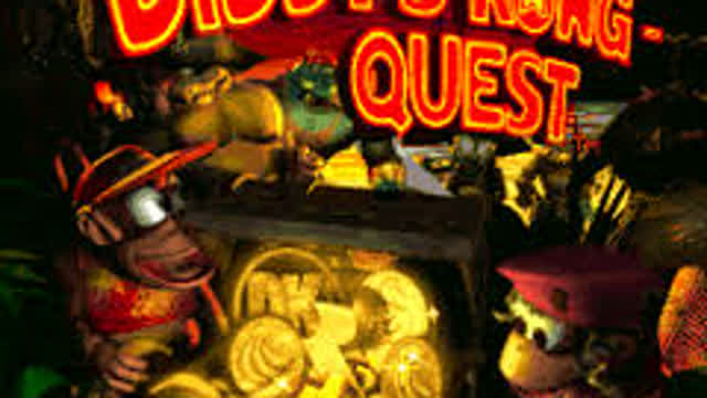 DONKEY KONG COUNTRY 2 - DIDDY KONG QUEST - PRESS START!