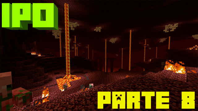 Explorando el tenebroso Nether del Minecraft 1.1 parte 8