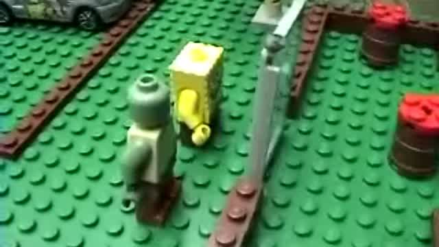 Lego Spongebob - Squidward's Party