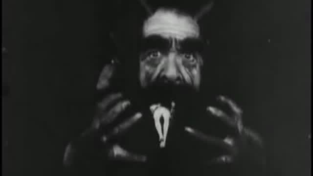 L'Inferno (1911) Satan eating human