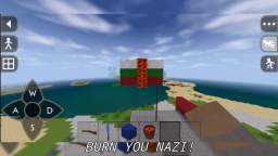 Survivalcraft | Burning a Bulgarian flag