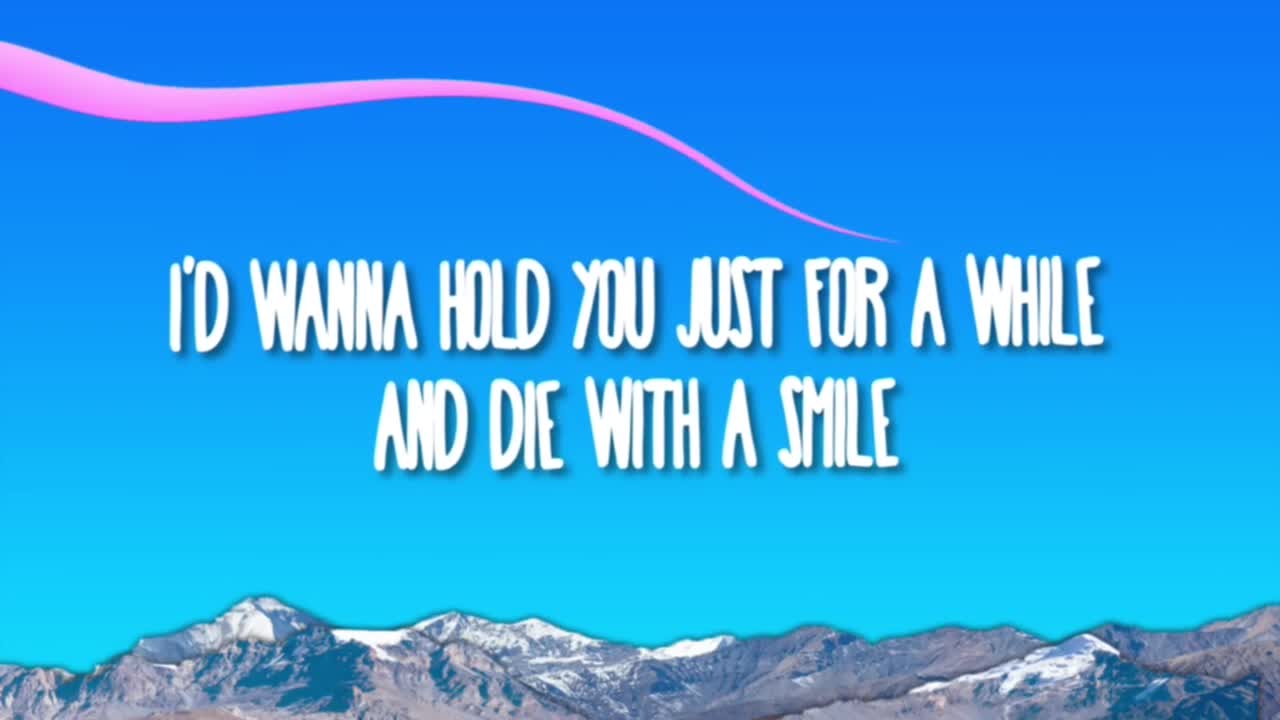 Lady Gaga, Bruno Mars - Die With A Smile (Lyrics)