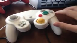 running vidlii on a gamecube controller