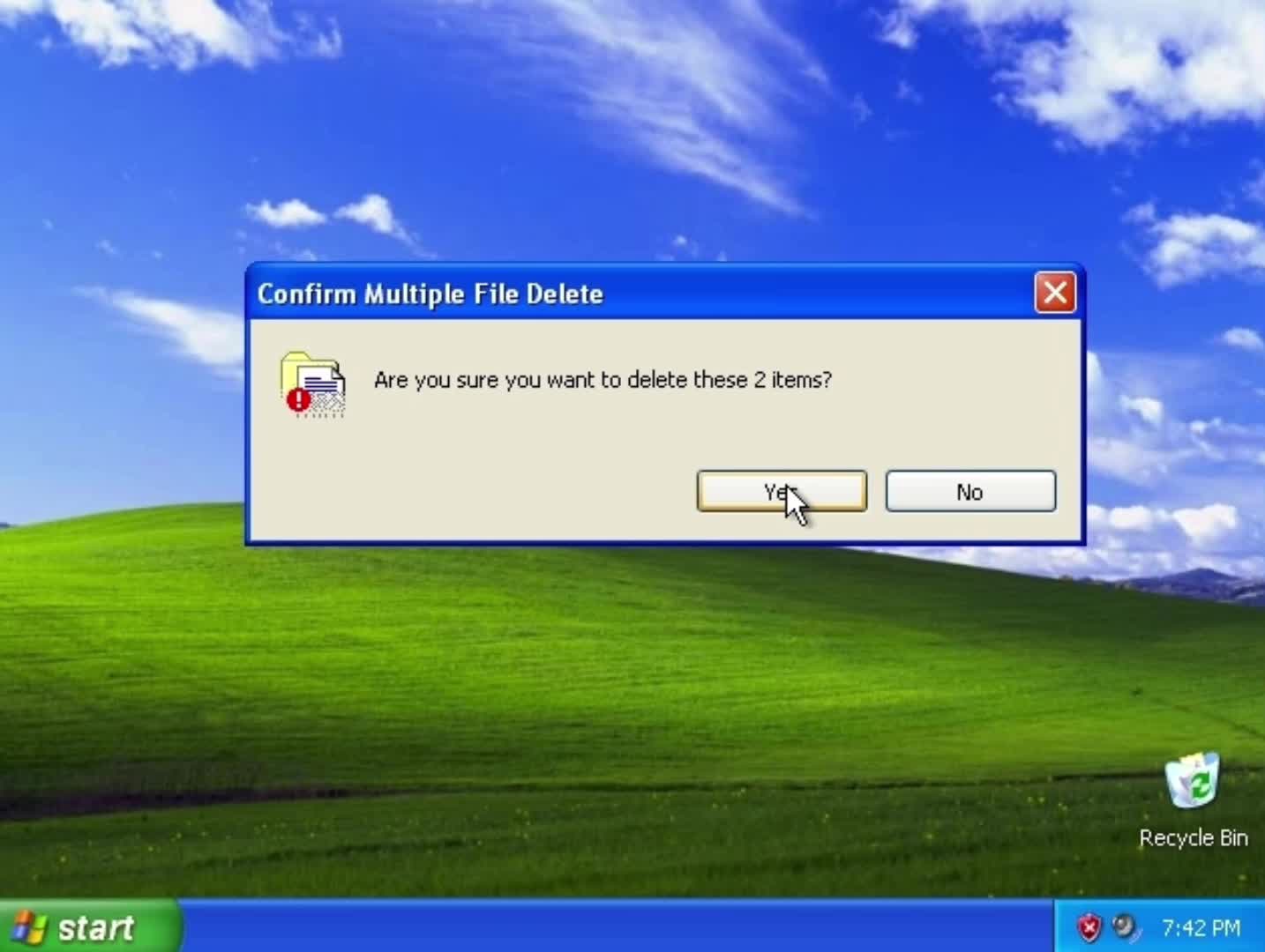 How to delete a folder on a computer!