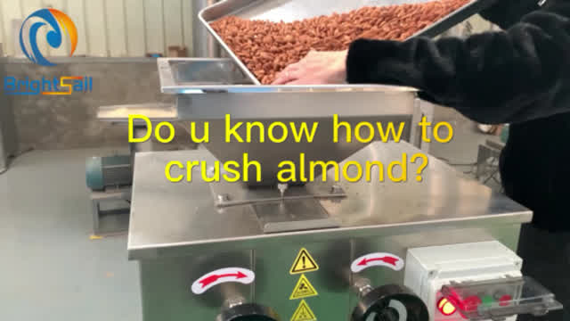 almond roller mill