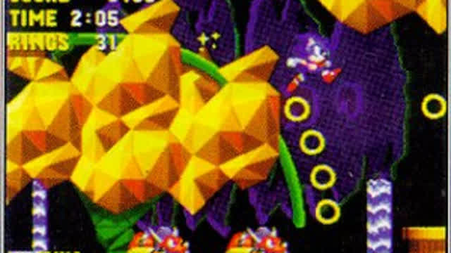 Sonic The Hedgehog 2 (1992,2013):hidden palace zone (moblie version)